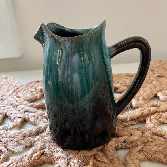 Blue Mountain Pottery Small Milk Cream Pitcher and Open Sugar Bowl 1970's - Picture 2 of 9